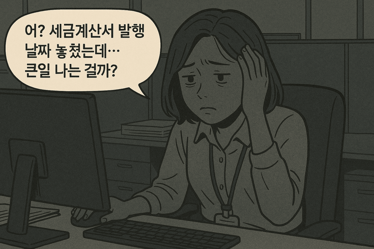 세금계산서 늦게 발행